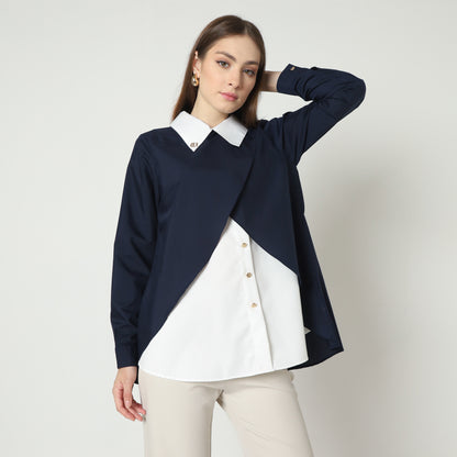 Chanté - Izel Blouse in Navy Blue