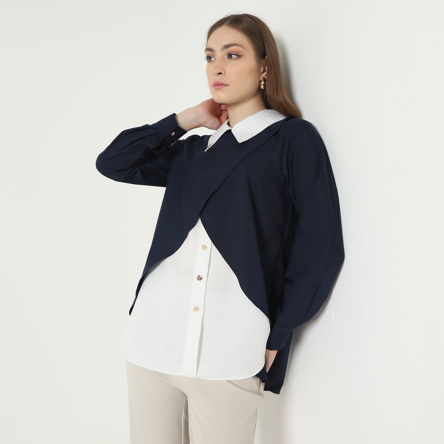 Chanté - Izel Blouse in Navy Blue