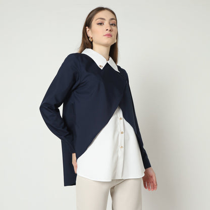Chanté - Izel Blouse in Navy Blue