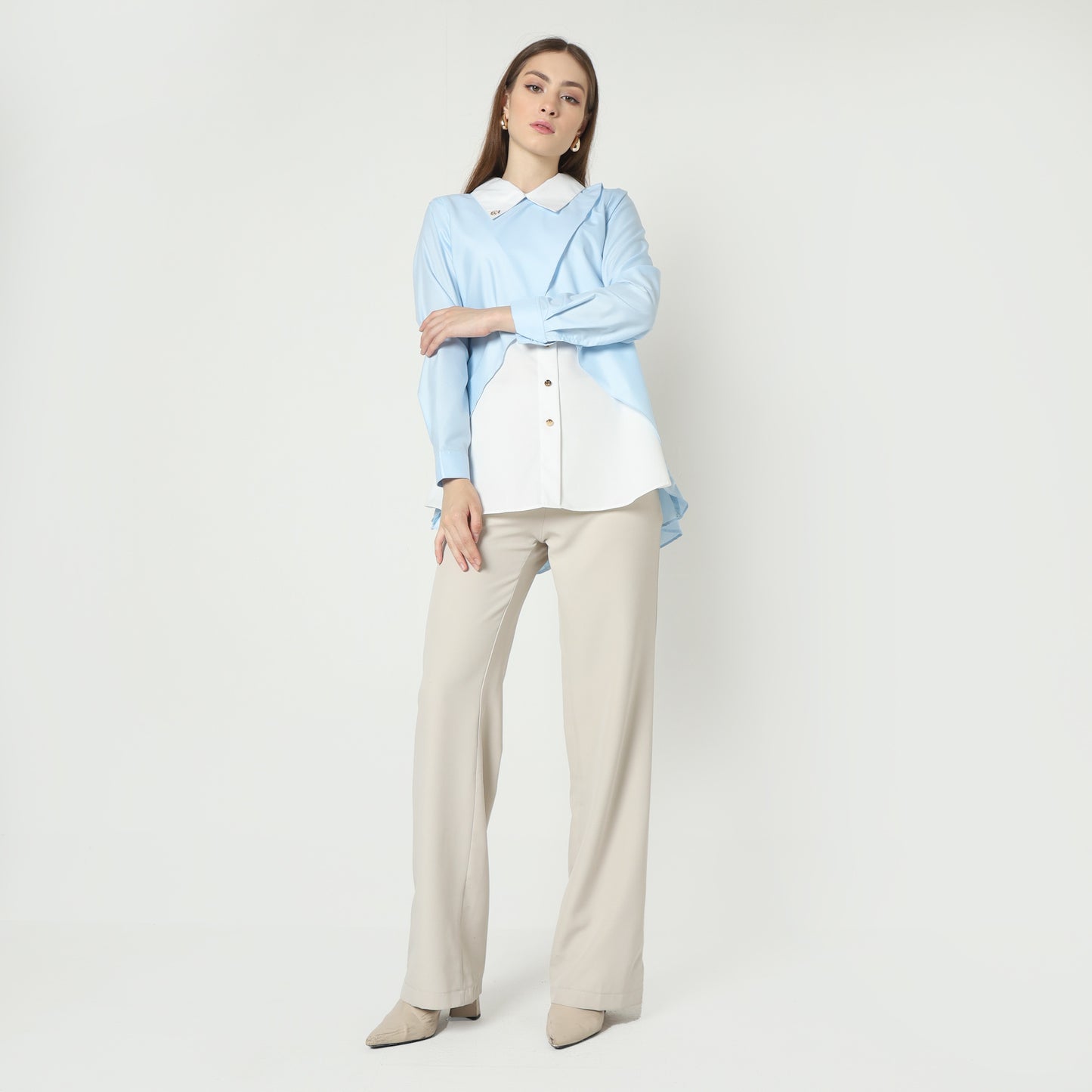 Chanté - Izel Blouse in Sky Blue