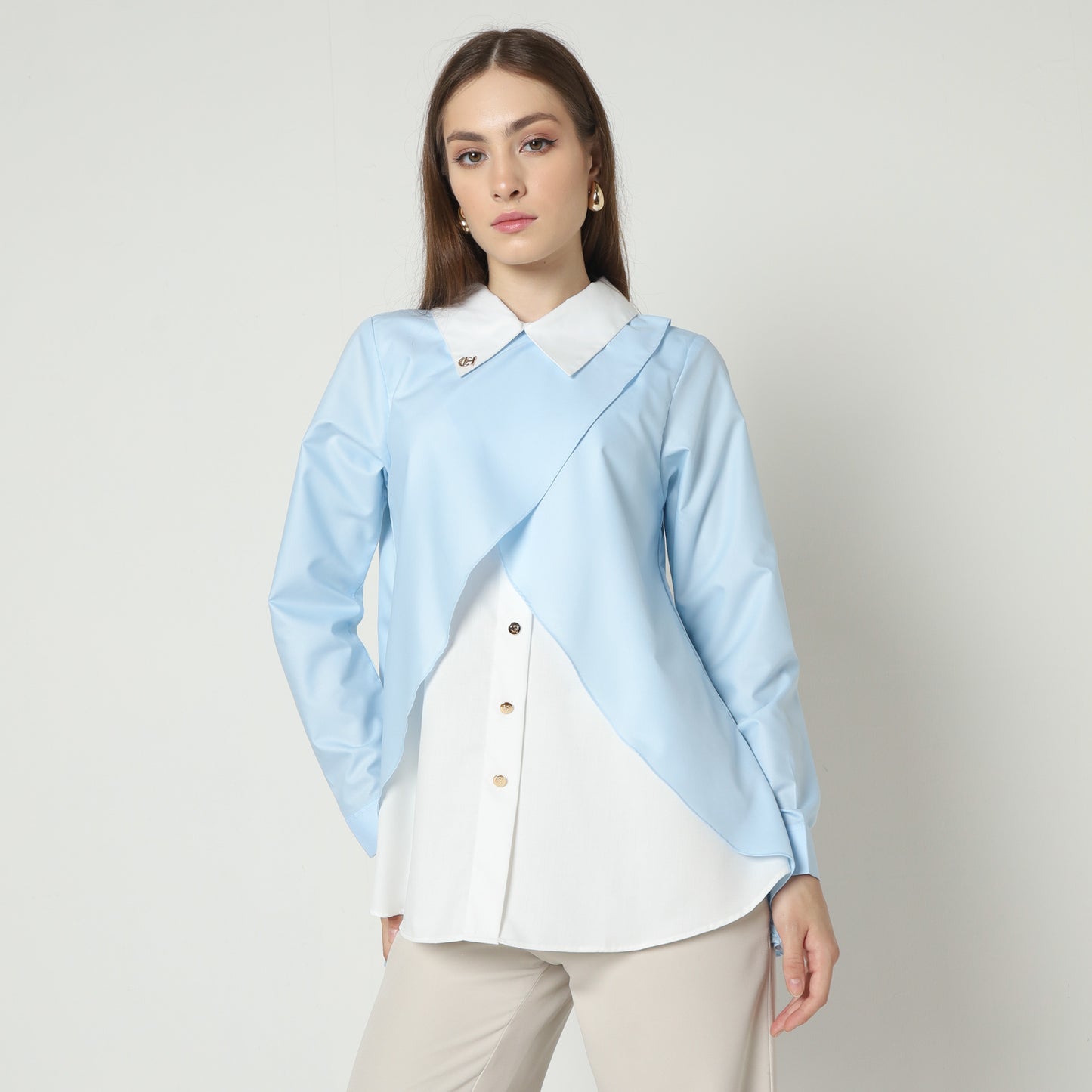 Chanté - Izel Blouse in Sky Blue