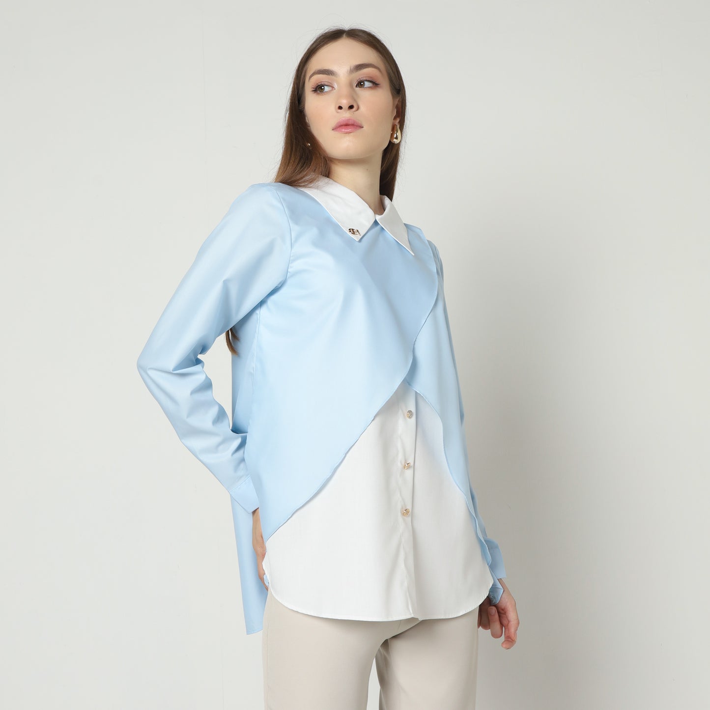 Chanté - Izel Blouse in Sky Blue