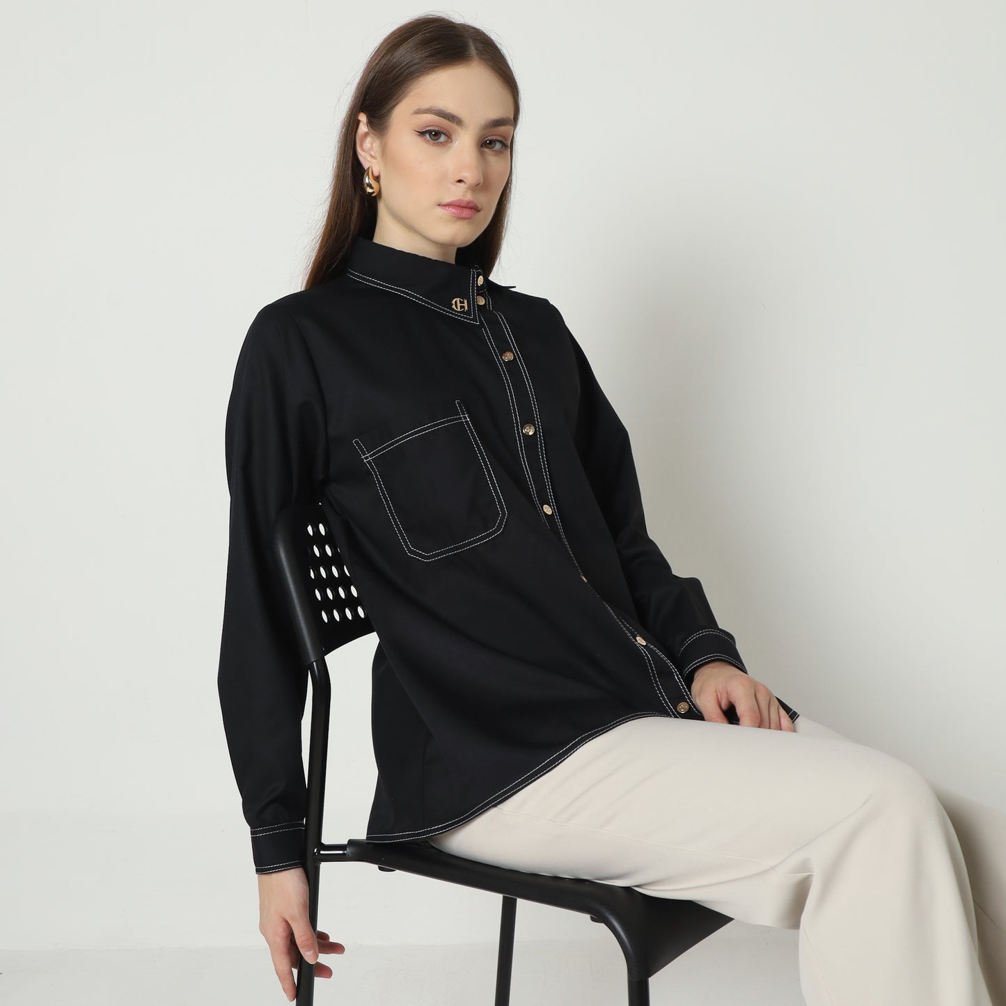 Chanté - Harmoni Blouse in Black