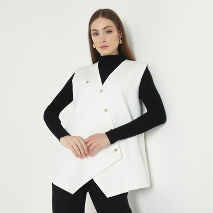 Chanté - Iara Vest - Broken White