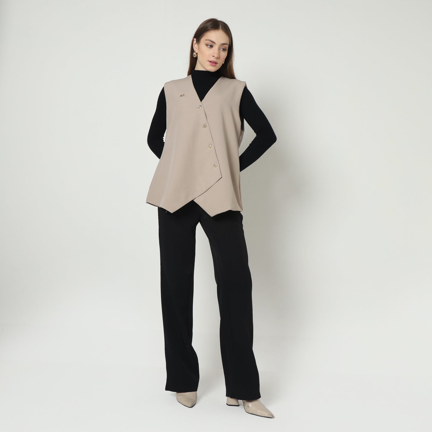 Chanté - Iara Vest - Taupe