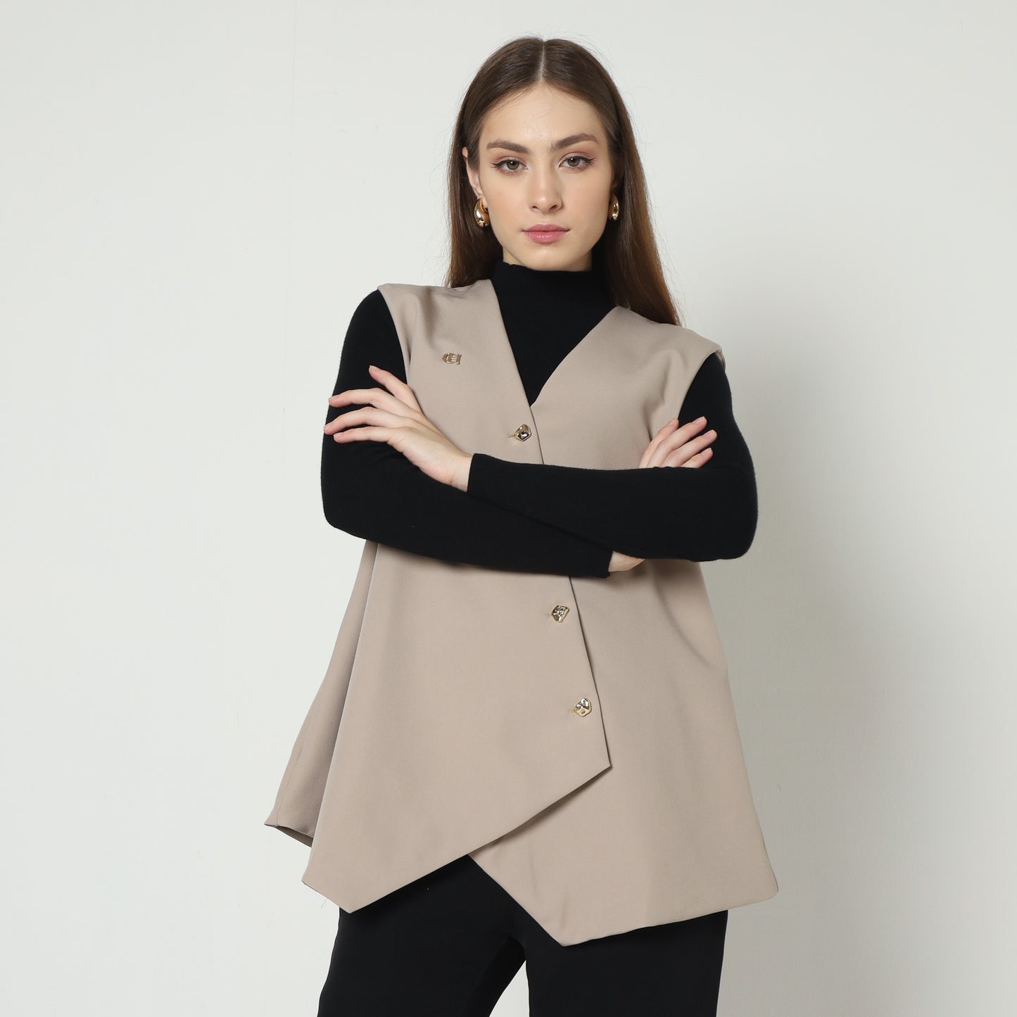 Chanté - Iara Vest - Taupe