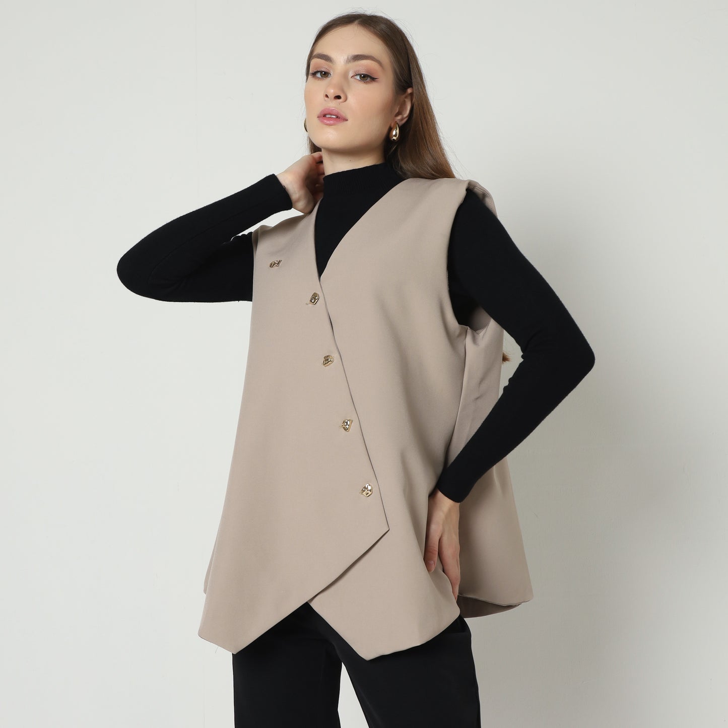 Chanté - Iara Vest - Taupe