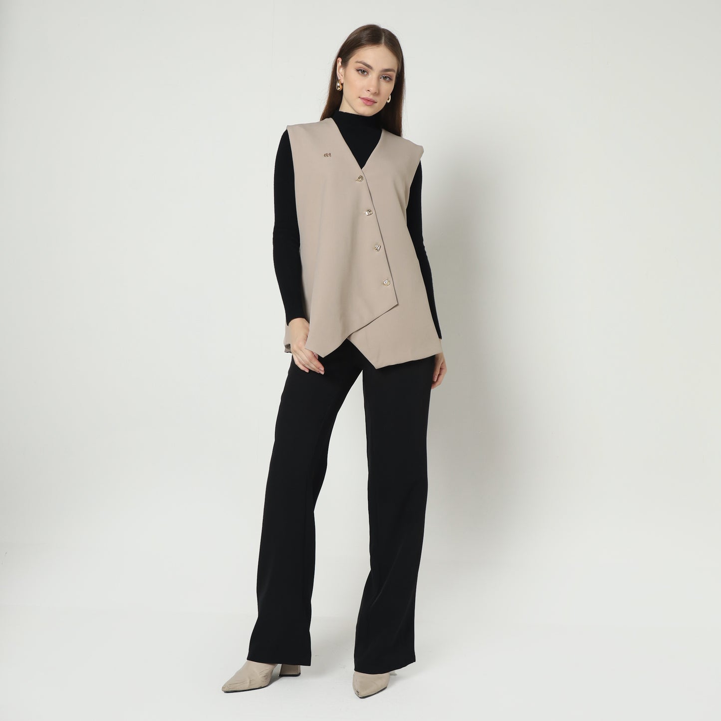 Chanté - Iara Vest - Taupe