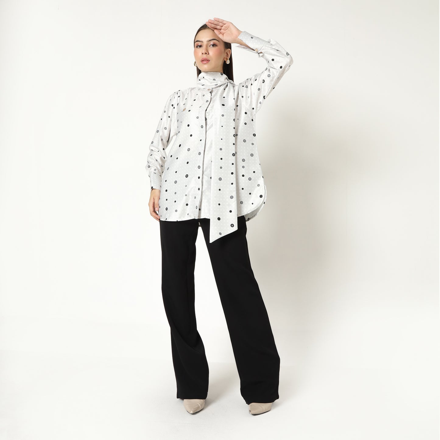 Chanté - Marcia Blouse in White