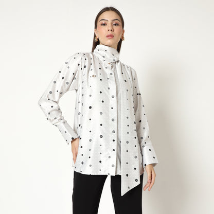 Chanté - Marcia Blouse in White