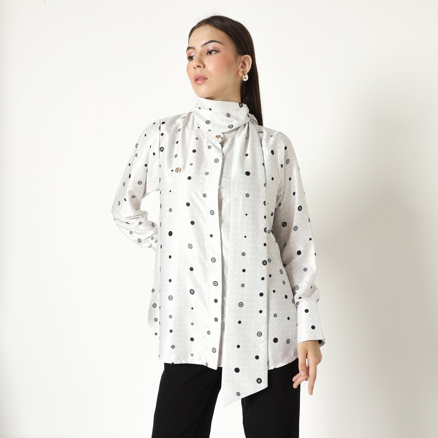 Chanté - Marcia Blouse in White