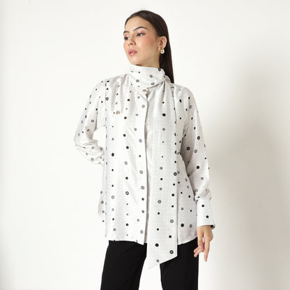 Chanté - Marcia Blouse in White