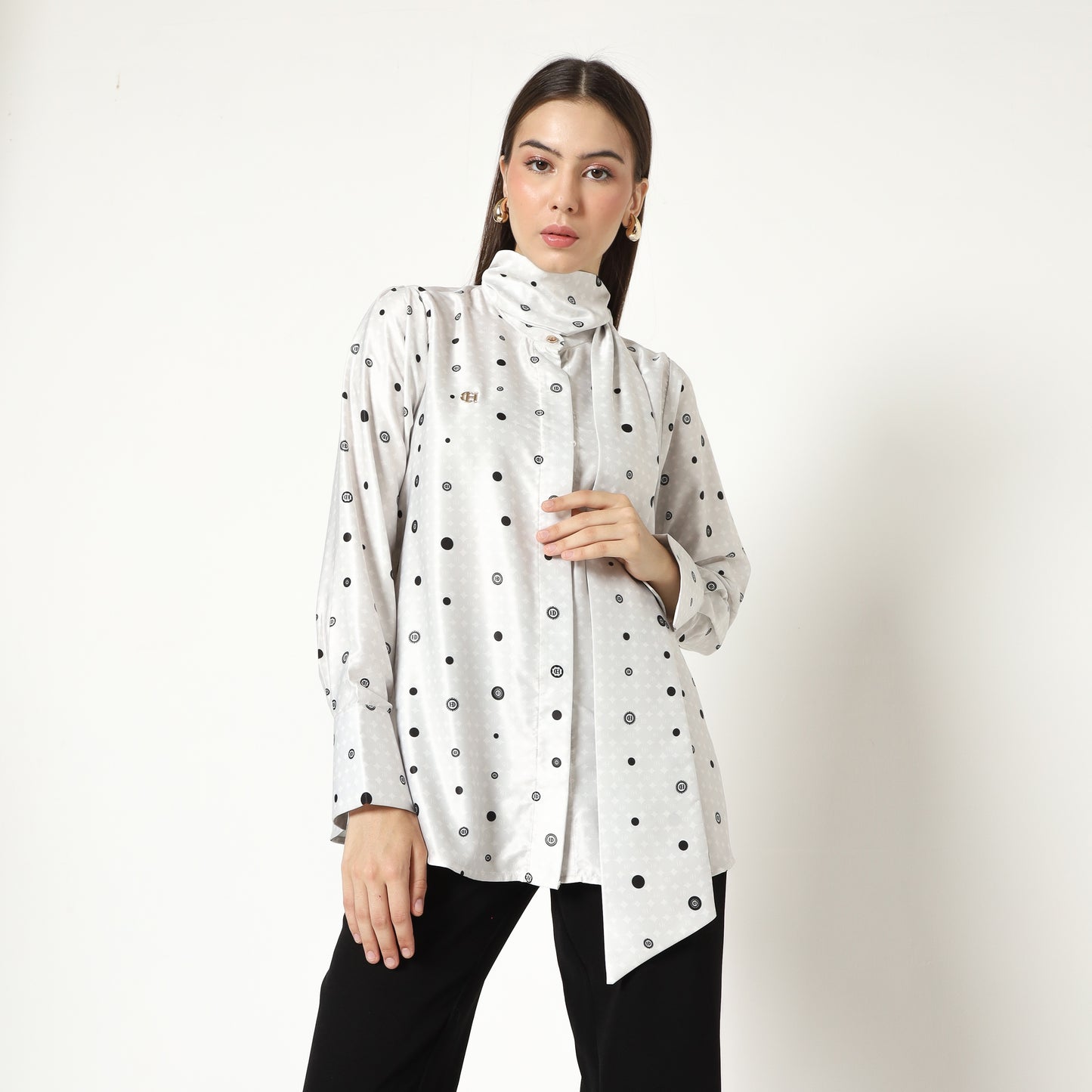 Chanté - Marcia Blouse in White