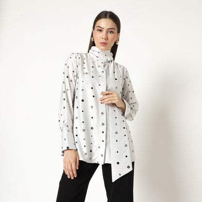 Chanté - Marcia Blouse in White