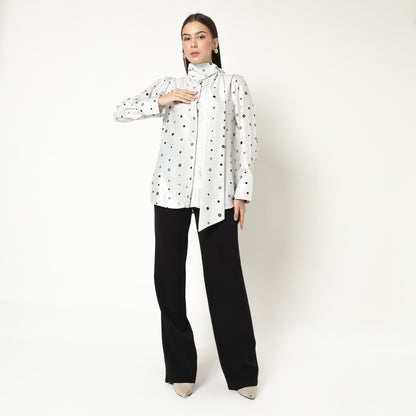 Chanté - Marcia Blouse in White