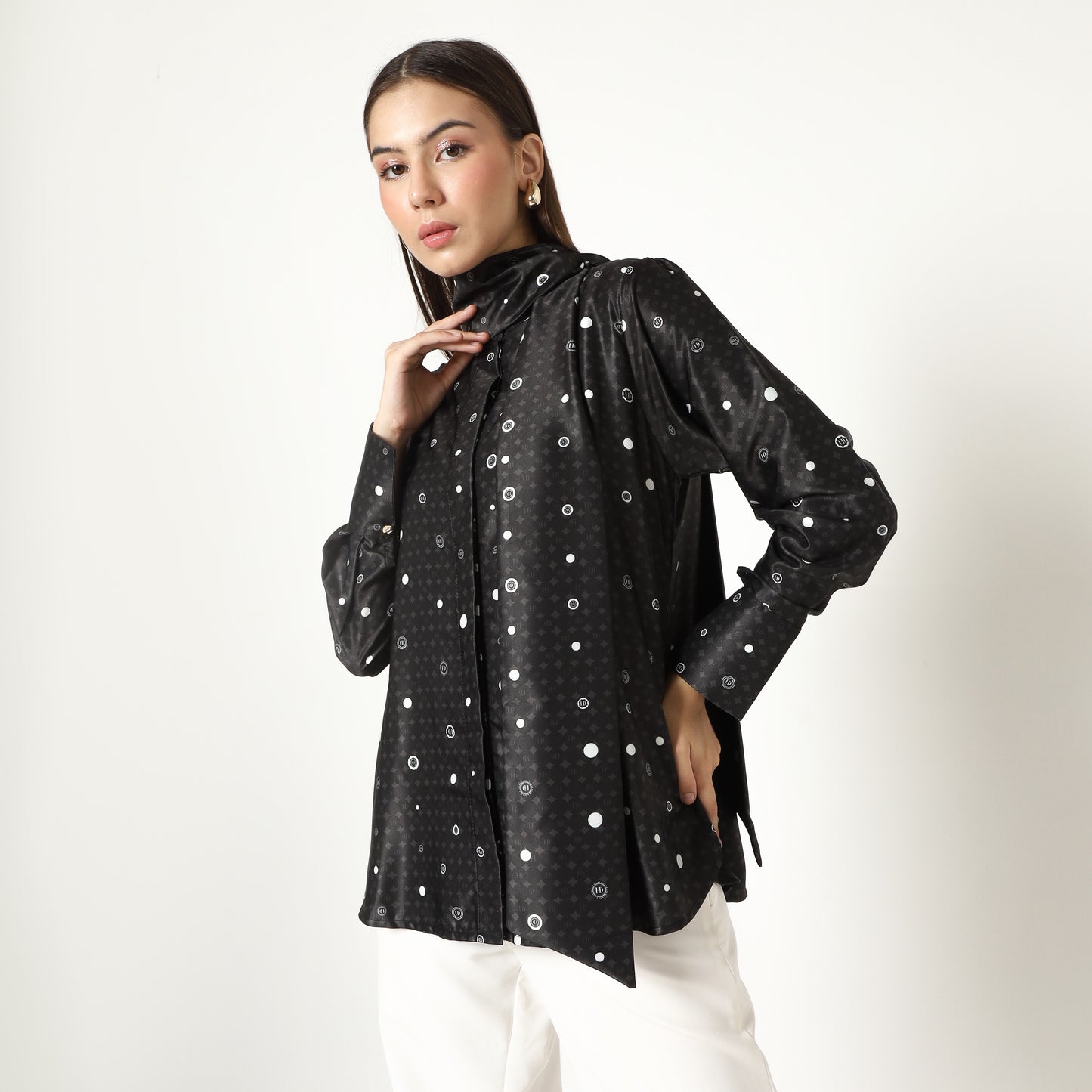 Chanté - Marcia Blouse in Black