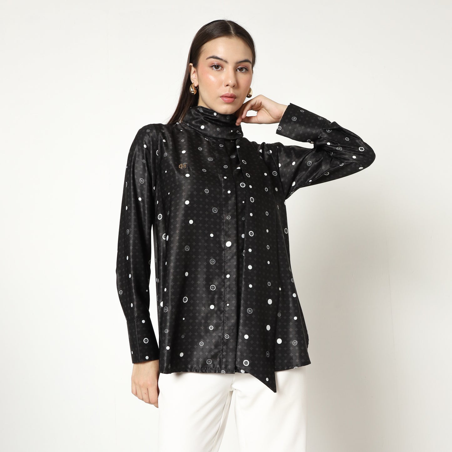 Chanté - Marcia Blouse in Black