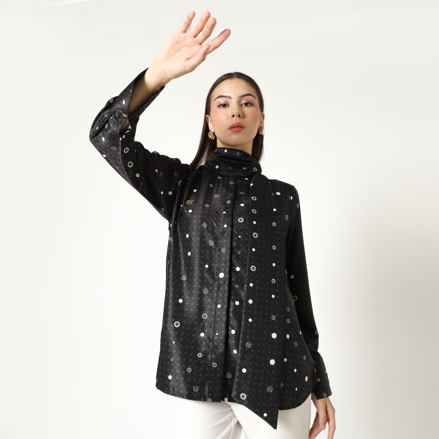 Chanté - Marcia Blouse in Black