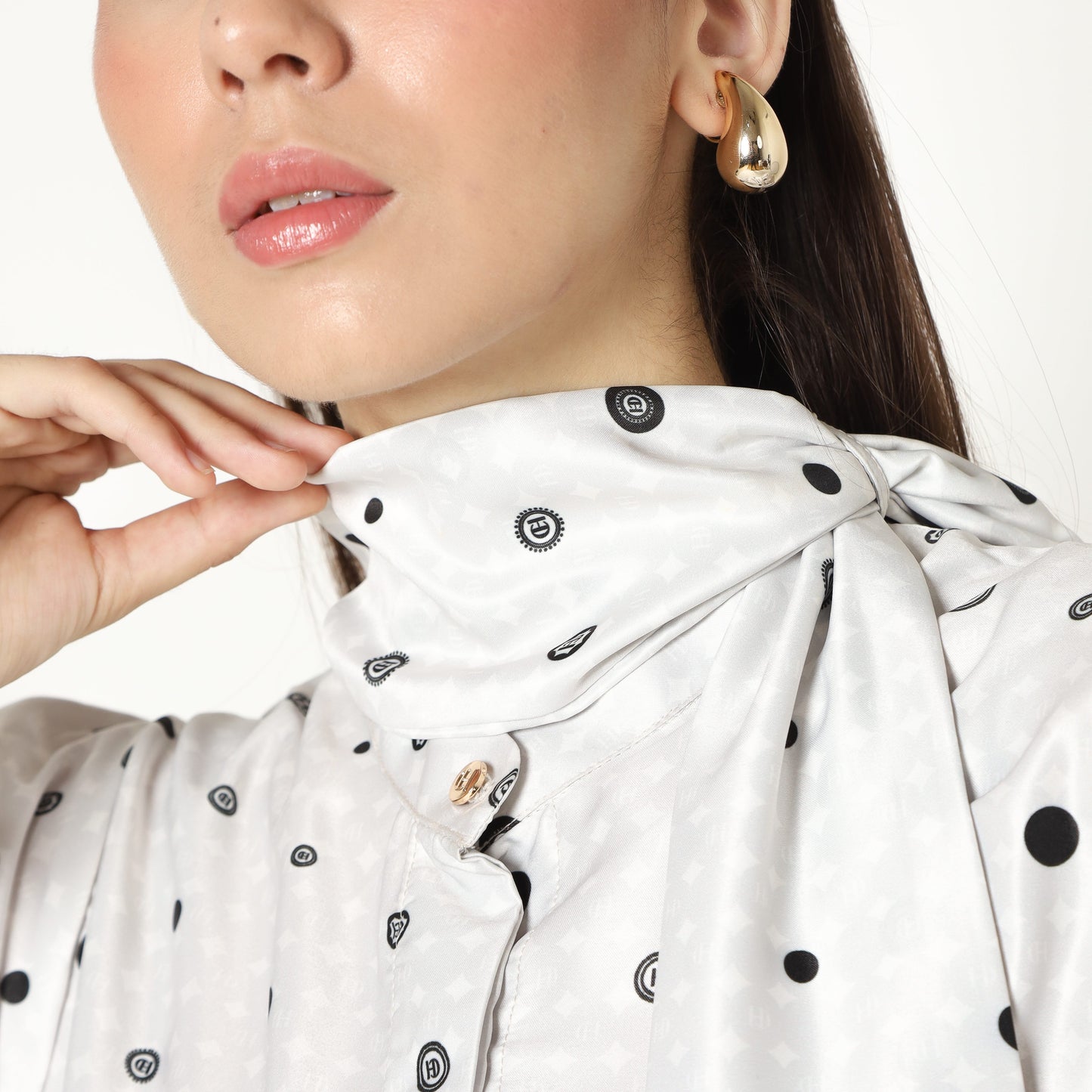 Chanté - Marcia Blouse in White