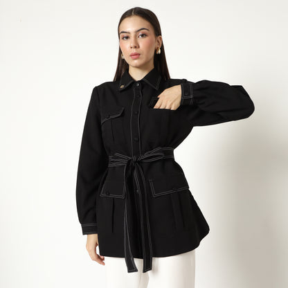 Chanté - Mona Shirt in Black