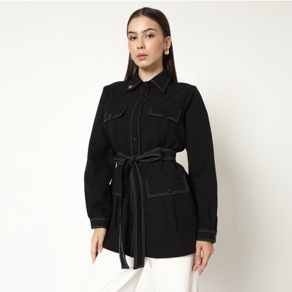 Chanté - Mona Shirt in Black