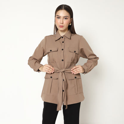 Chanté - Mona Shirt in Mocca