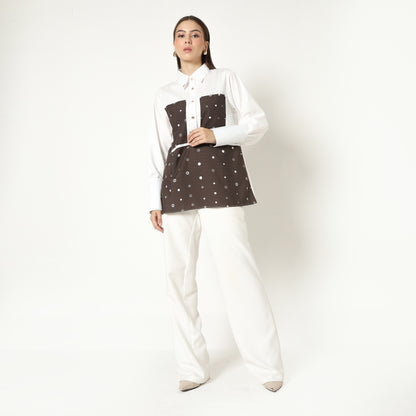 Chanté - Marin Shirt in Dark Choco