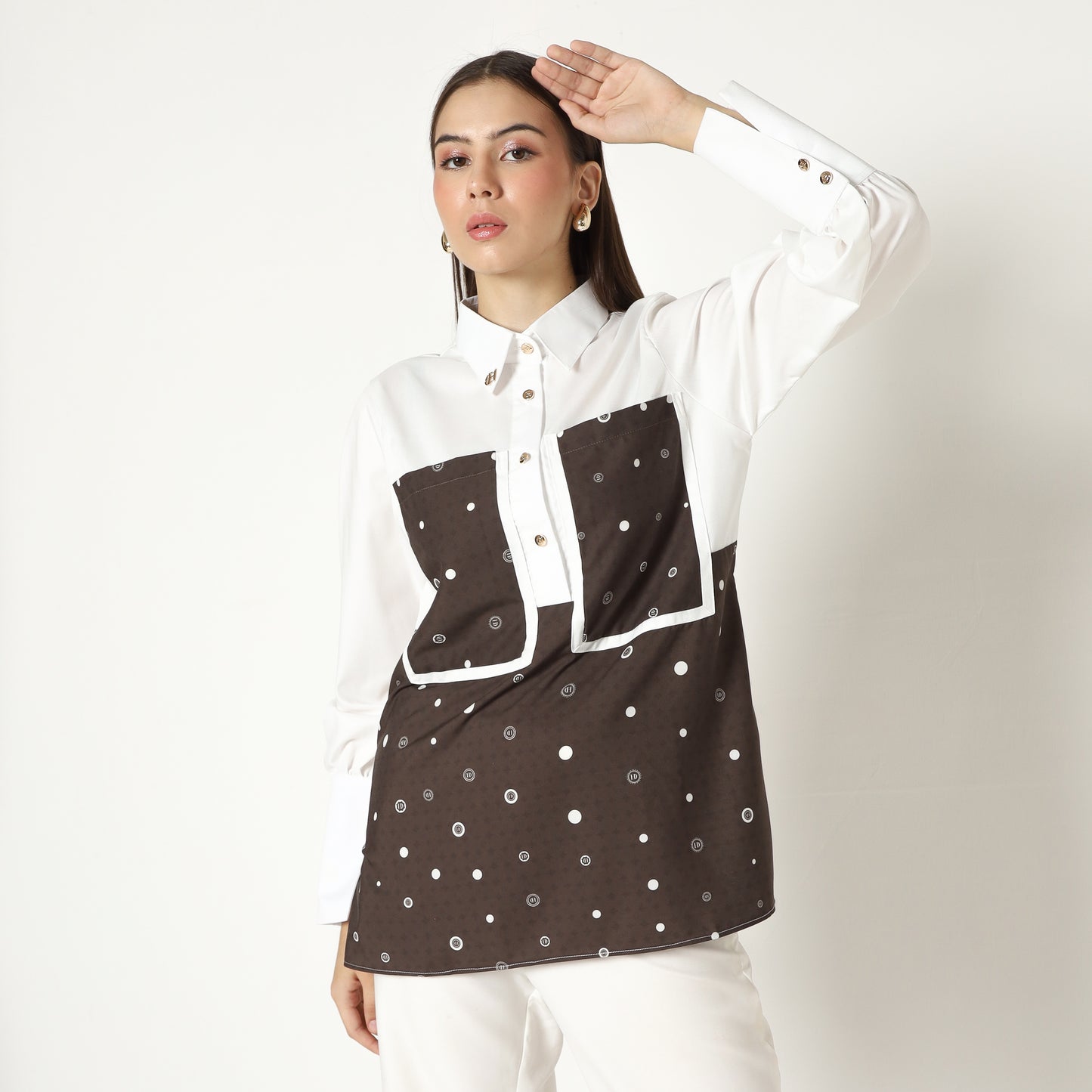 Chanté - Marin Shirt in Dark Choco