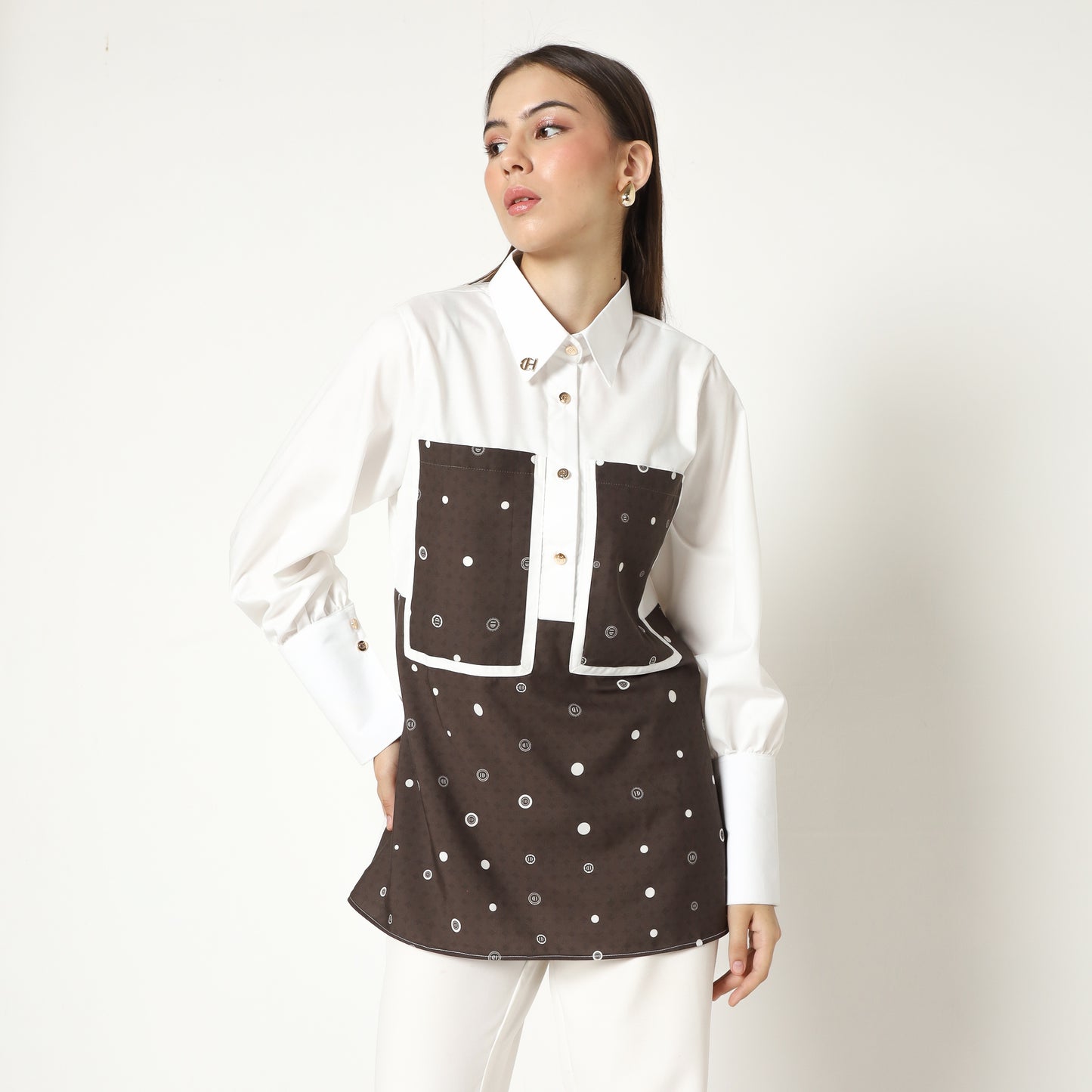 Chanté - Marin Shirt in Dark Choco