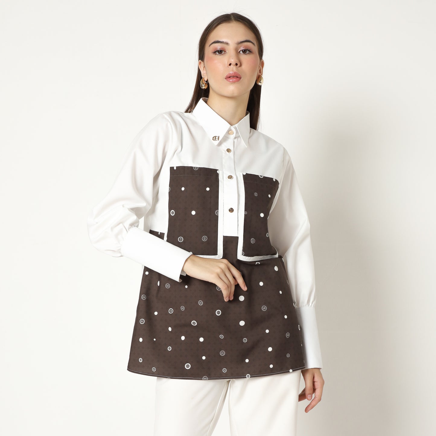 Chanté - Marin Shirt in Dark Choco