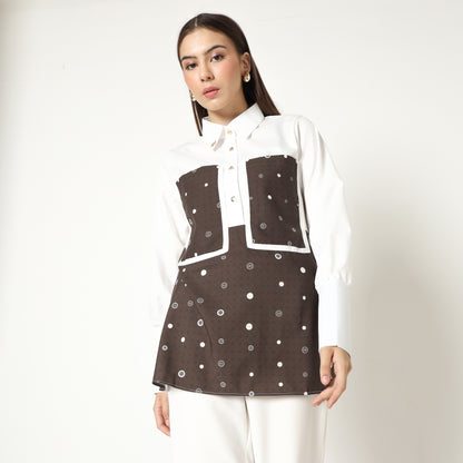 Chanté - Marin Shirt in Dark Choco