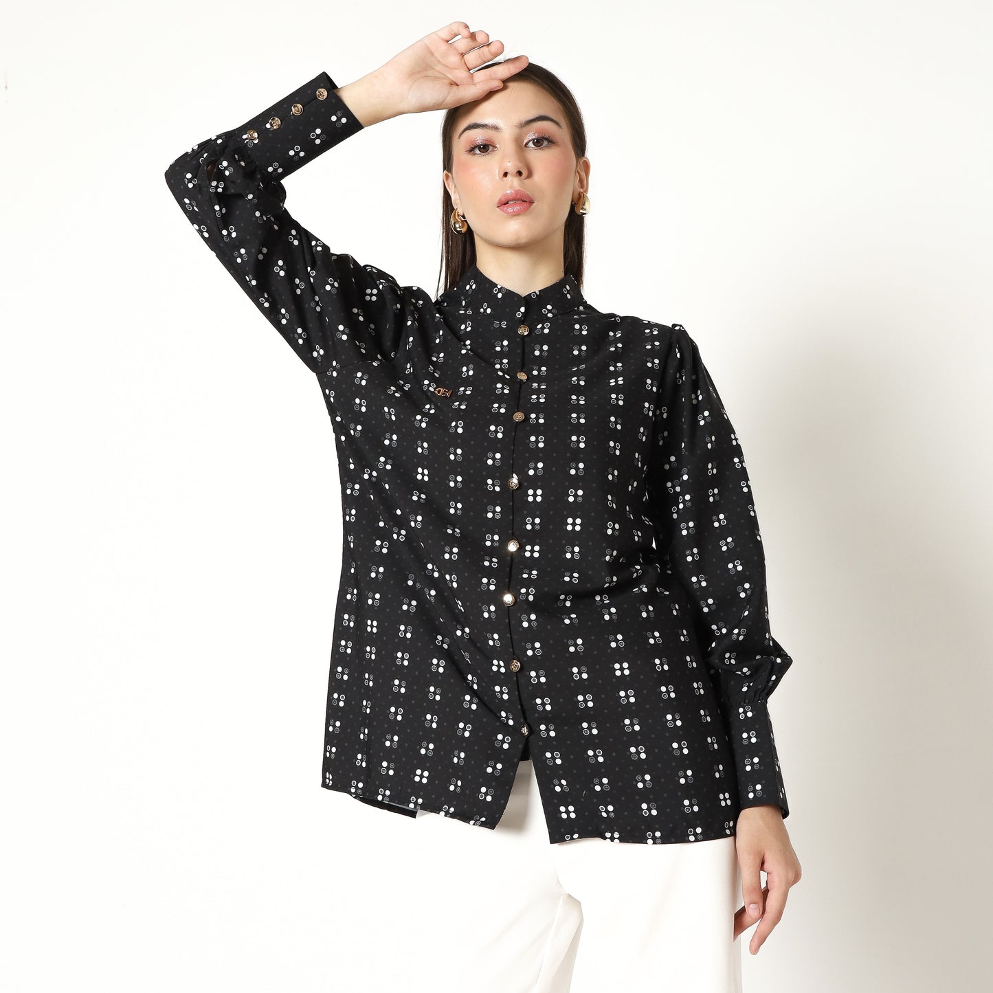Chanté - Mila Shirt in Black