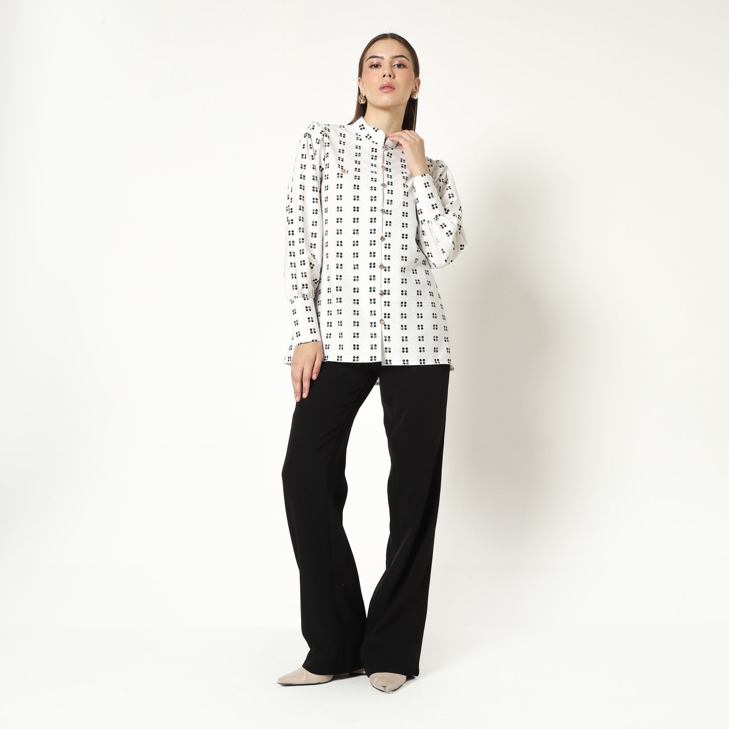 Chanté - Mila Shirt in Beige