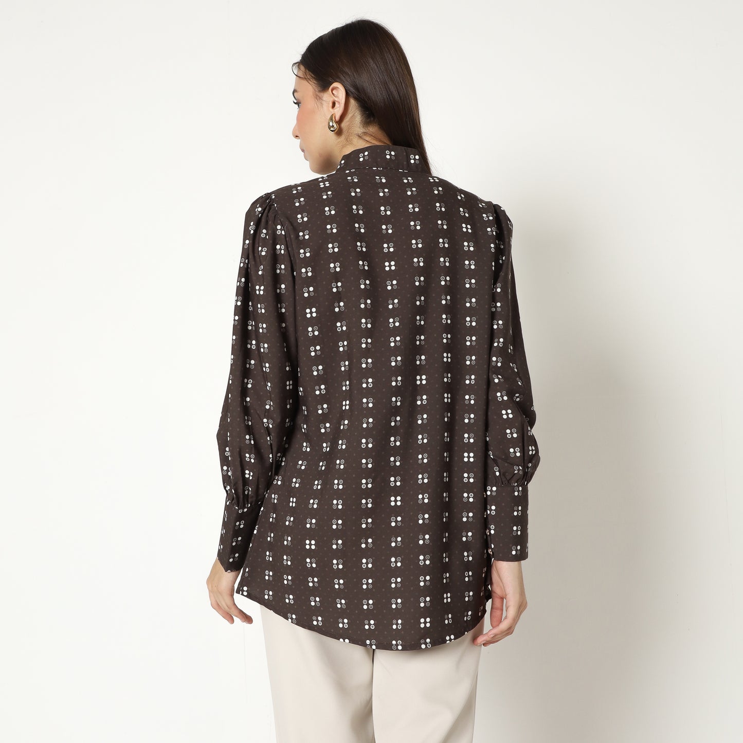 Chanté - Mila Shirt in Dark Choco