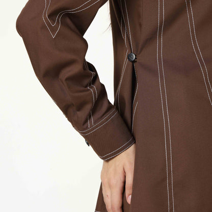 Chanté - Margo Shirt in Dark Choco