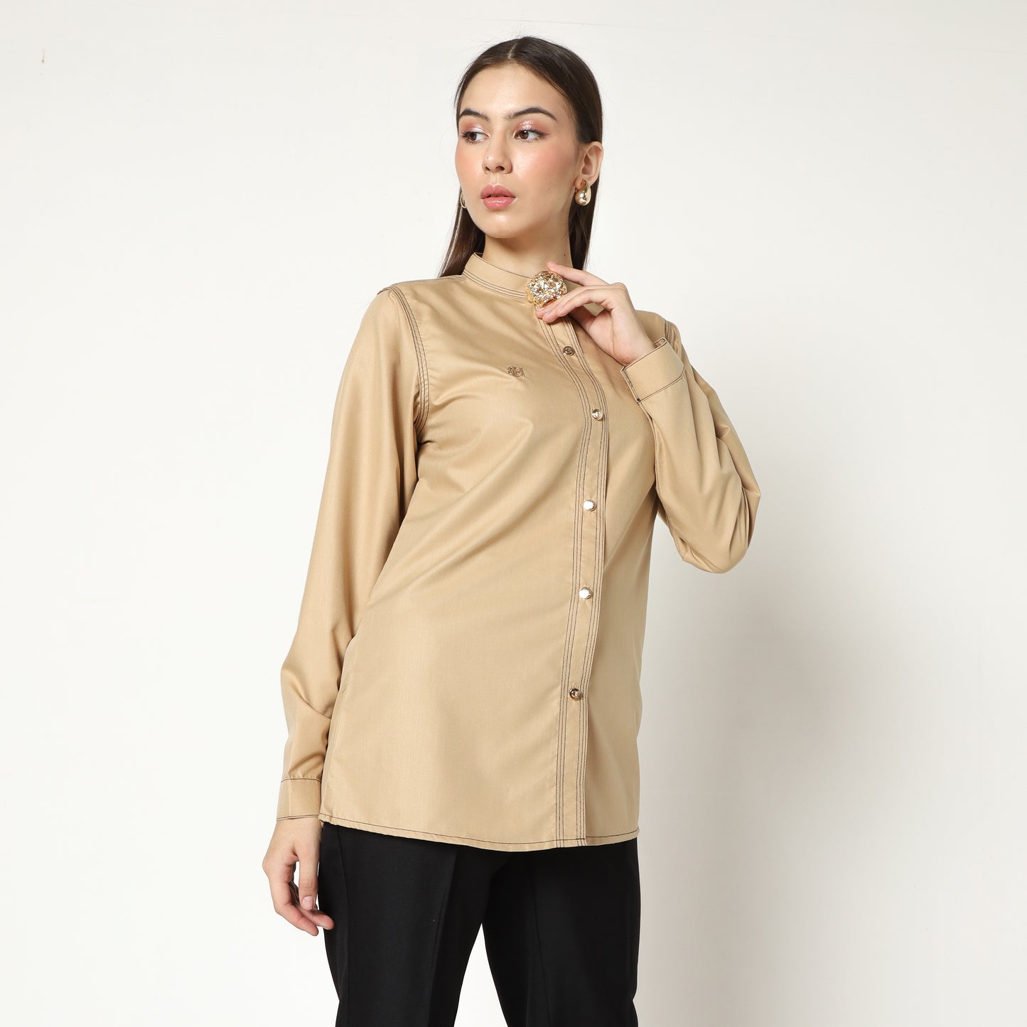 Chanté - Macy Shirt in Sand