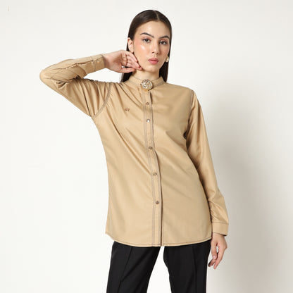 Chanté - Macy Shirt in Sand