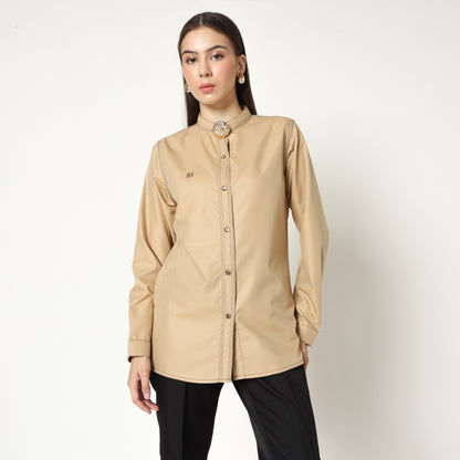 Chanté - Macy Shirt in Sand