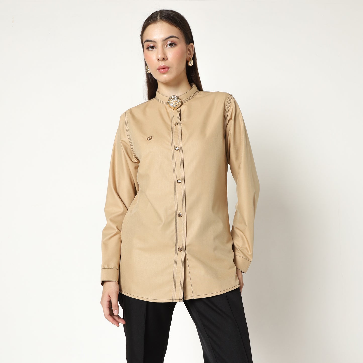 Chanté - Macy Shirt in Sand