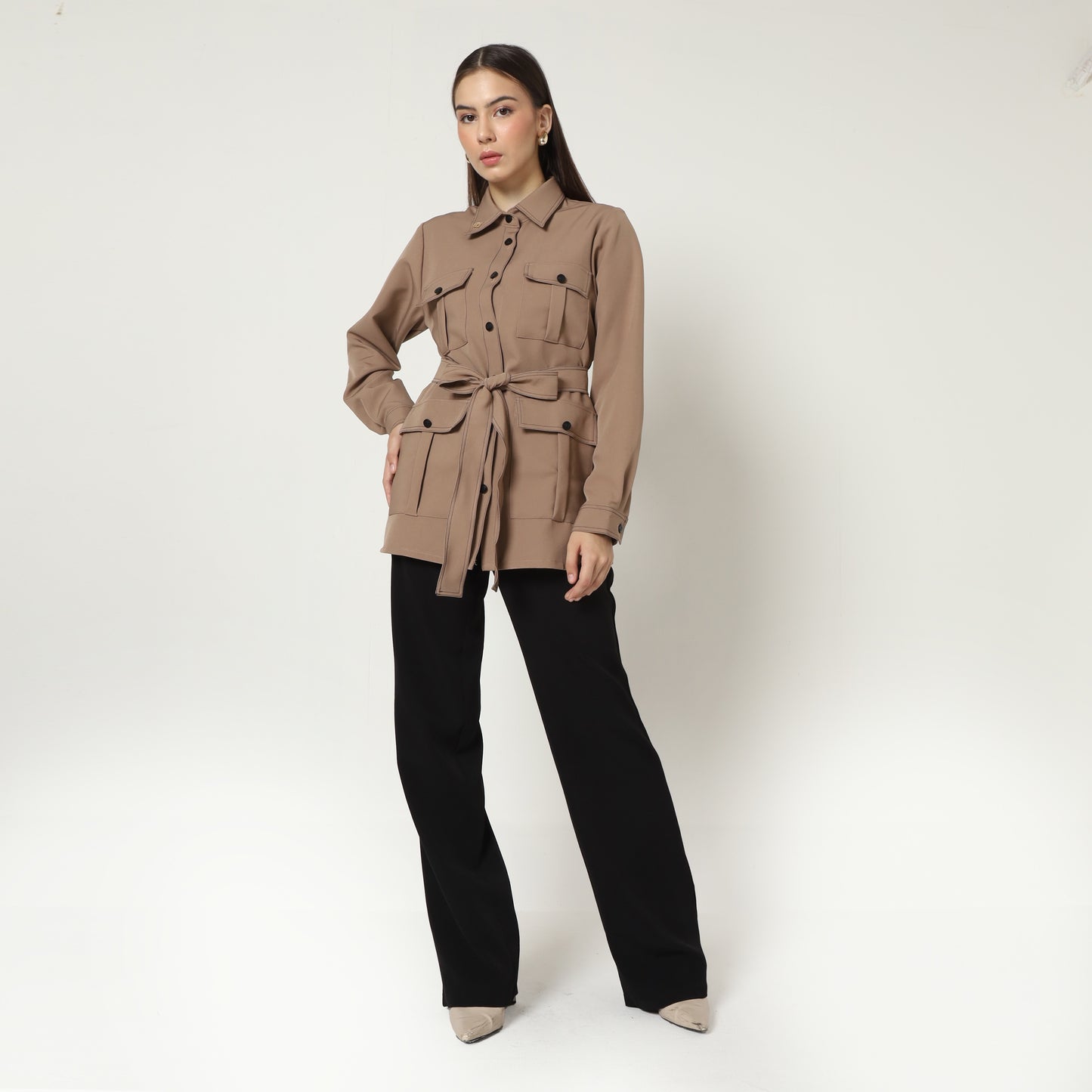 Chanté - Mona Shirt in Mocca