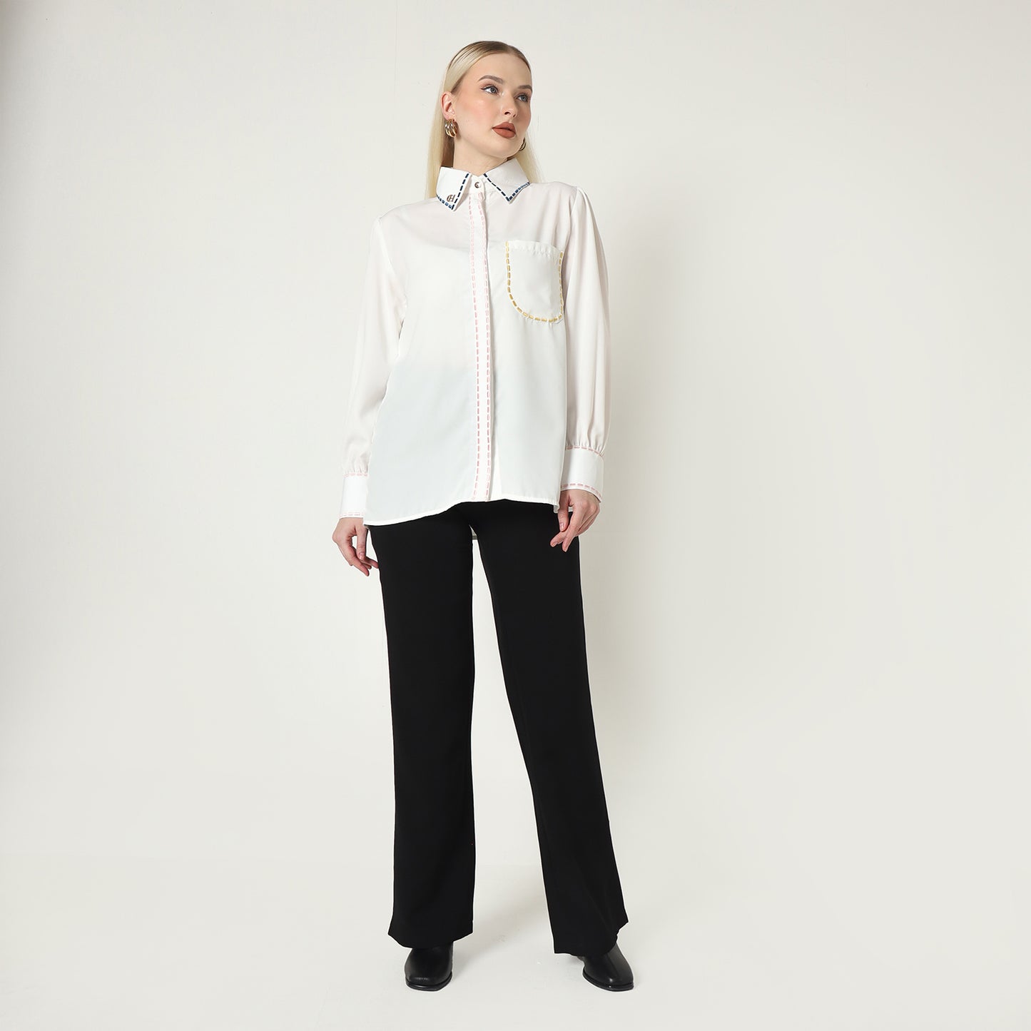 Chanté - Valerie Shirt in Broken White