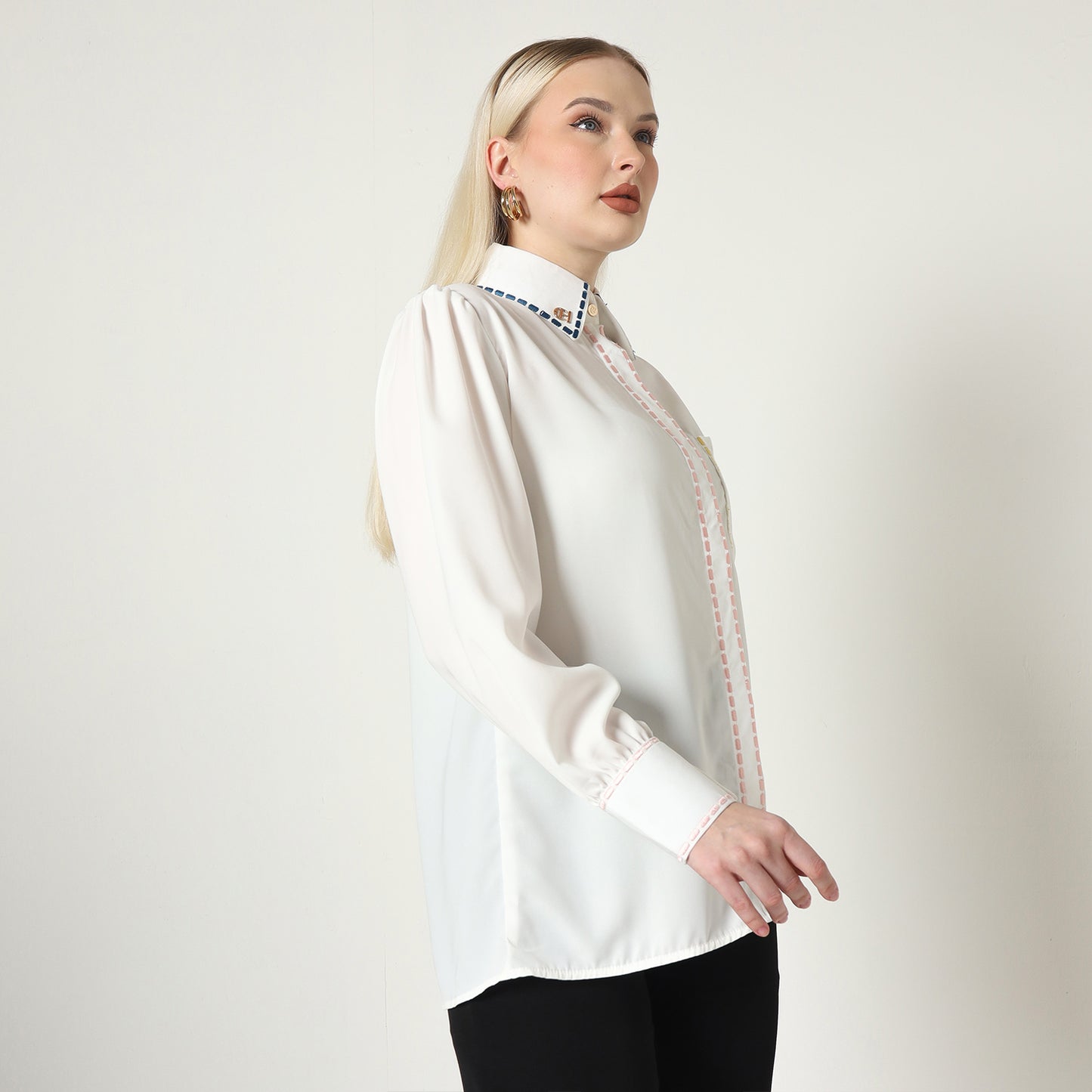 Chanté - Valerie Shirt in Broken White