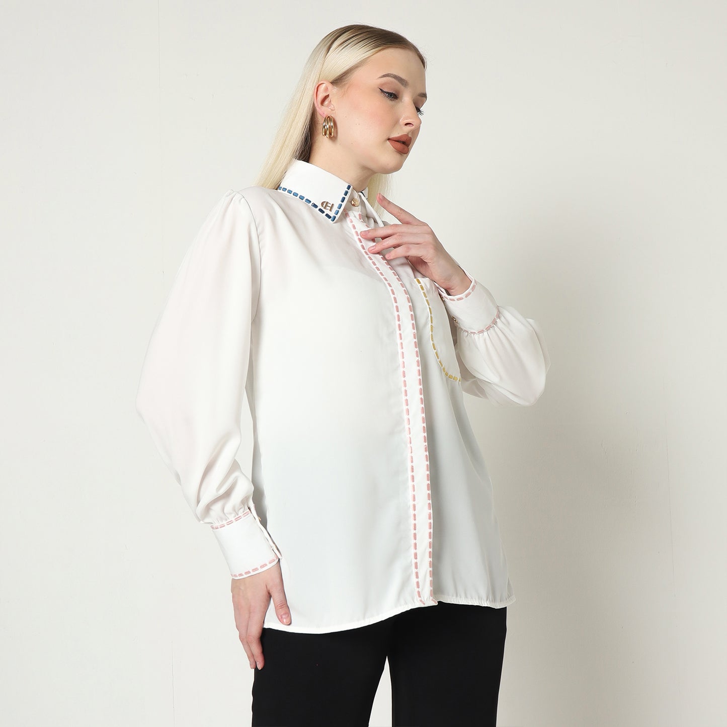 Chanté - Valerie Shirt in Broken White