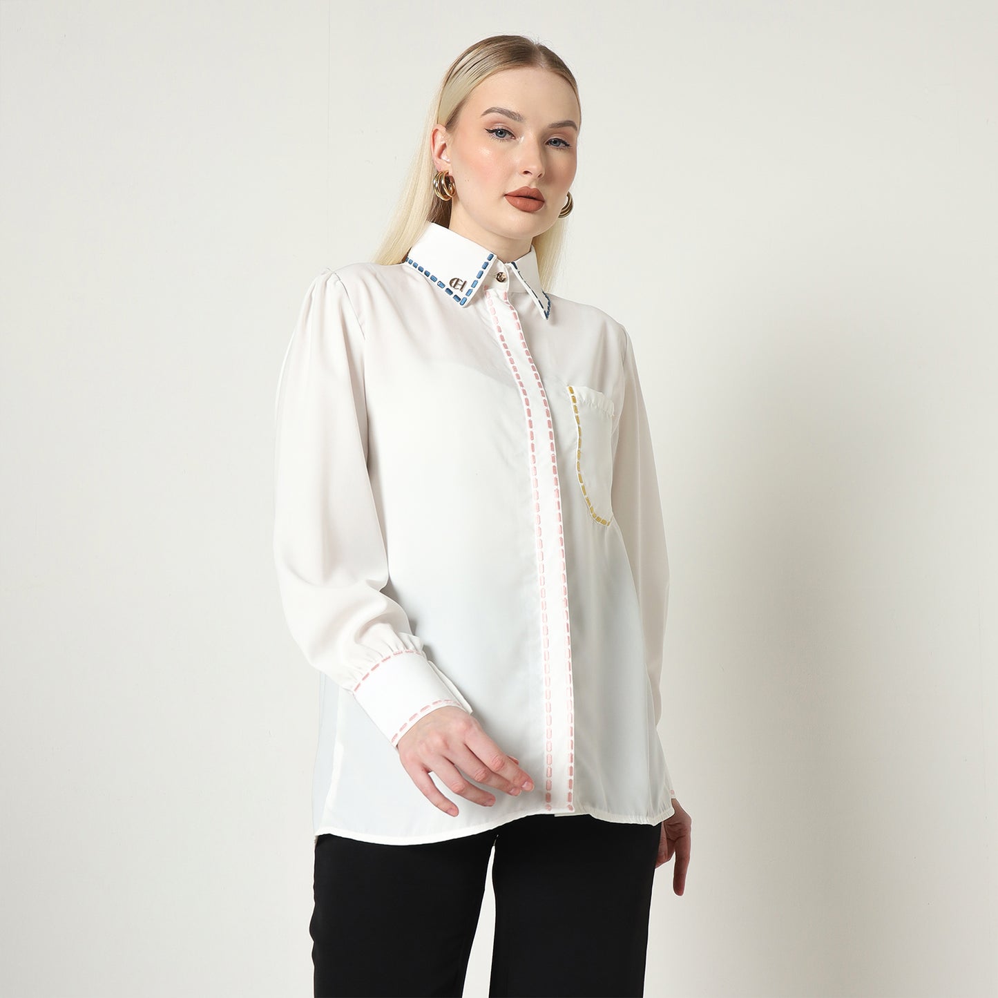 Chanté - Valerie Shirt in Broken White