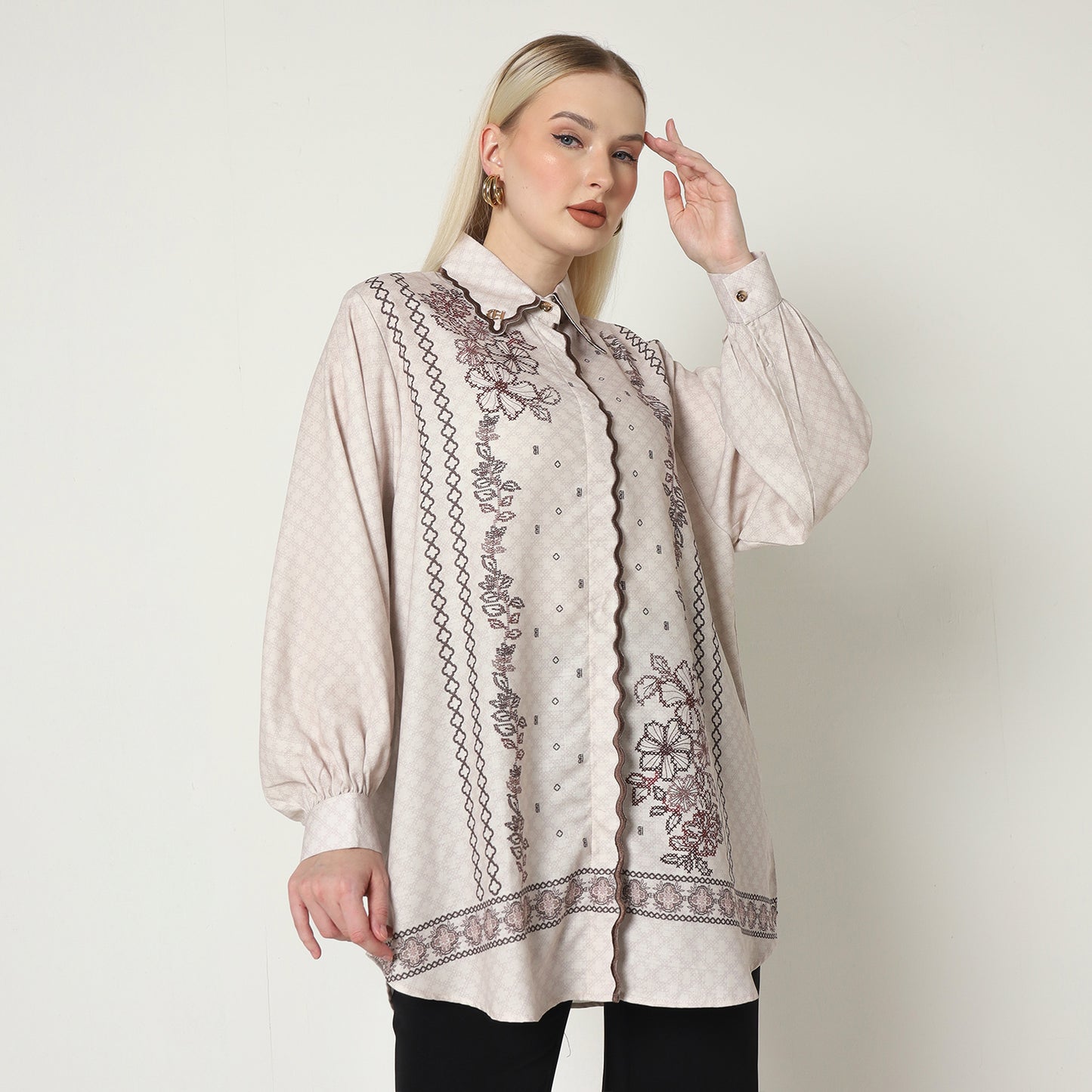 Chanté - Olya Tunic in Brick