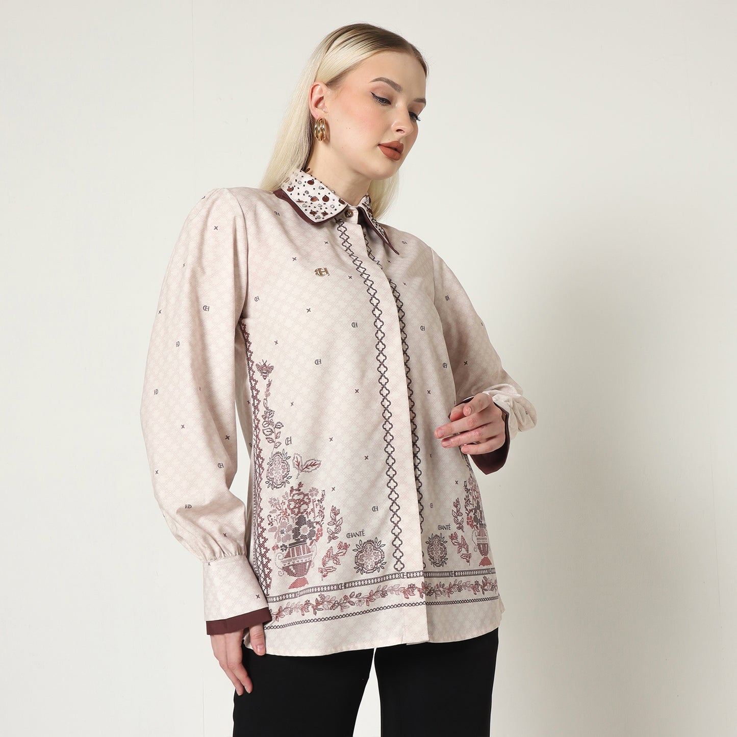 Chanté - Orel Shirt in Brick