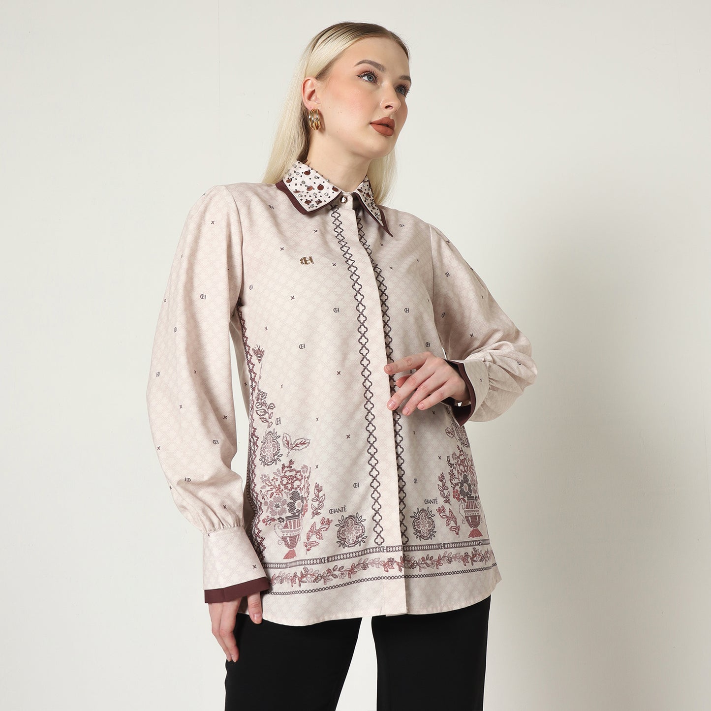 Chanté - Orel Shirt in Brick