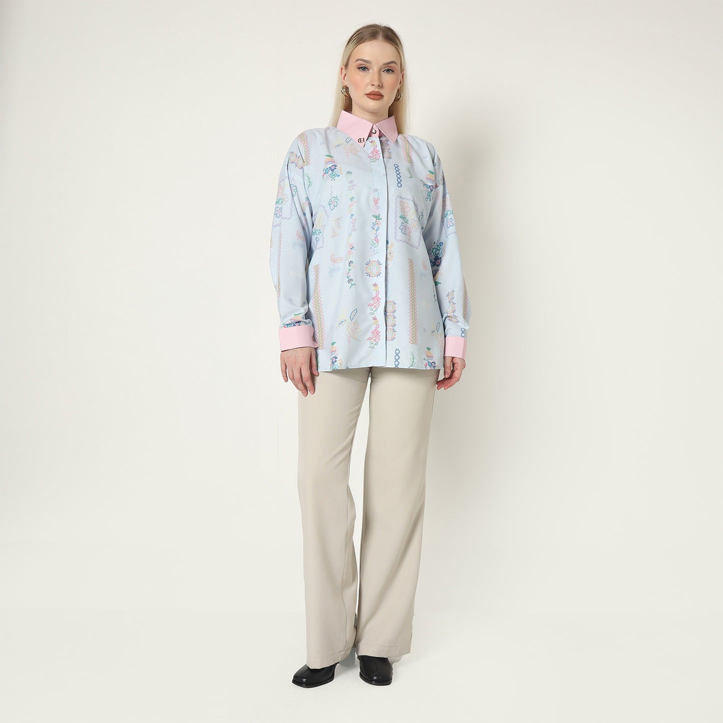 Chanté - Odelya Shirt in Blue Candy