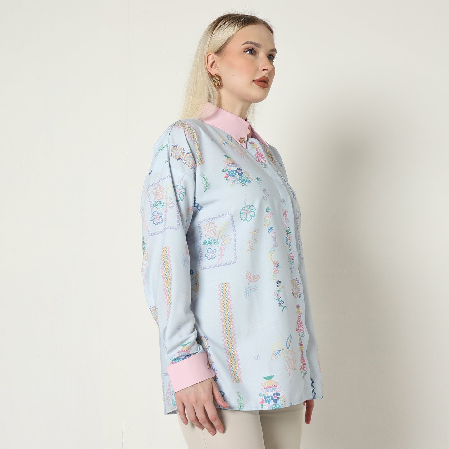Chanté - Odelya Shirt in Blue Candy