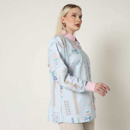 Chanté - Odelya Shirt in Blue Candy